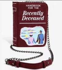BEETLEJUICE Handbook For The Recently Deceased Crossbody Purse Handbag Bag NWTs