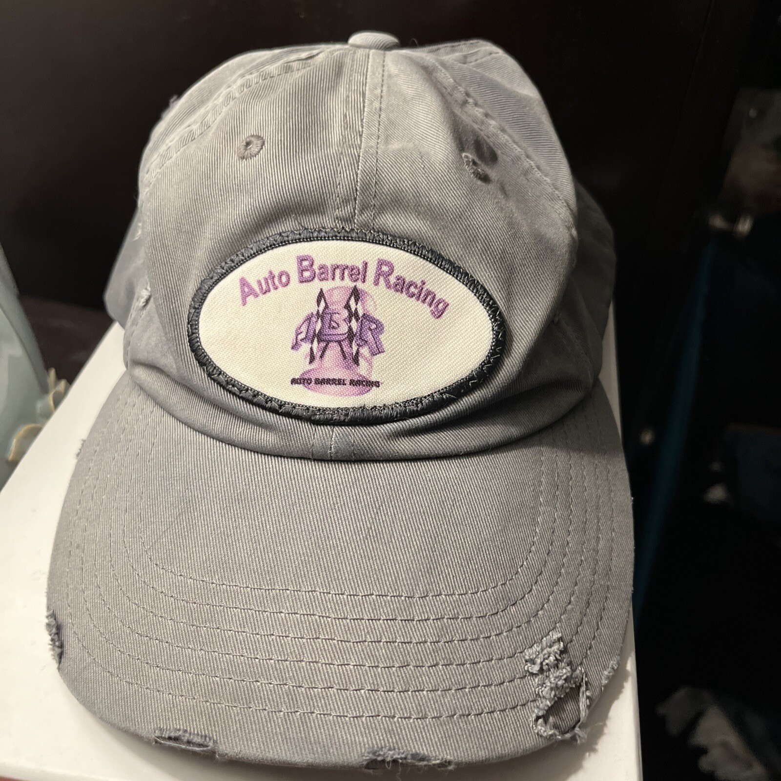Auto Barrel Racing Hat District Threads - image 1