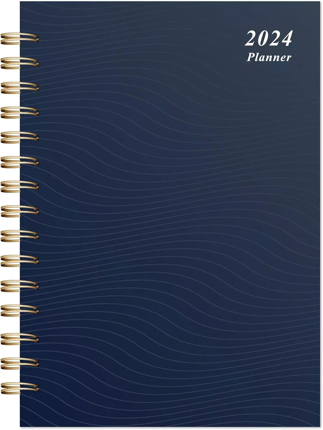 Planner 2024-2025 Daily Weekly Monthly Planner- 2024 Calendar Planner Jan to Dec-image
