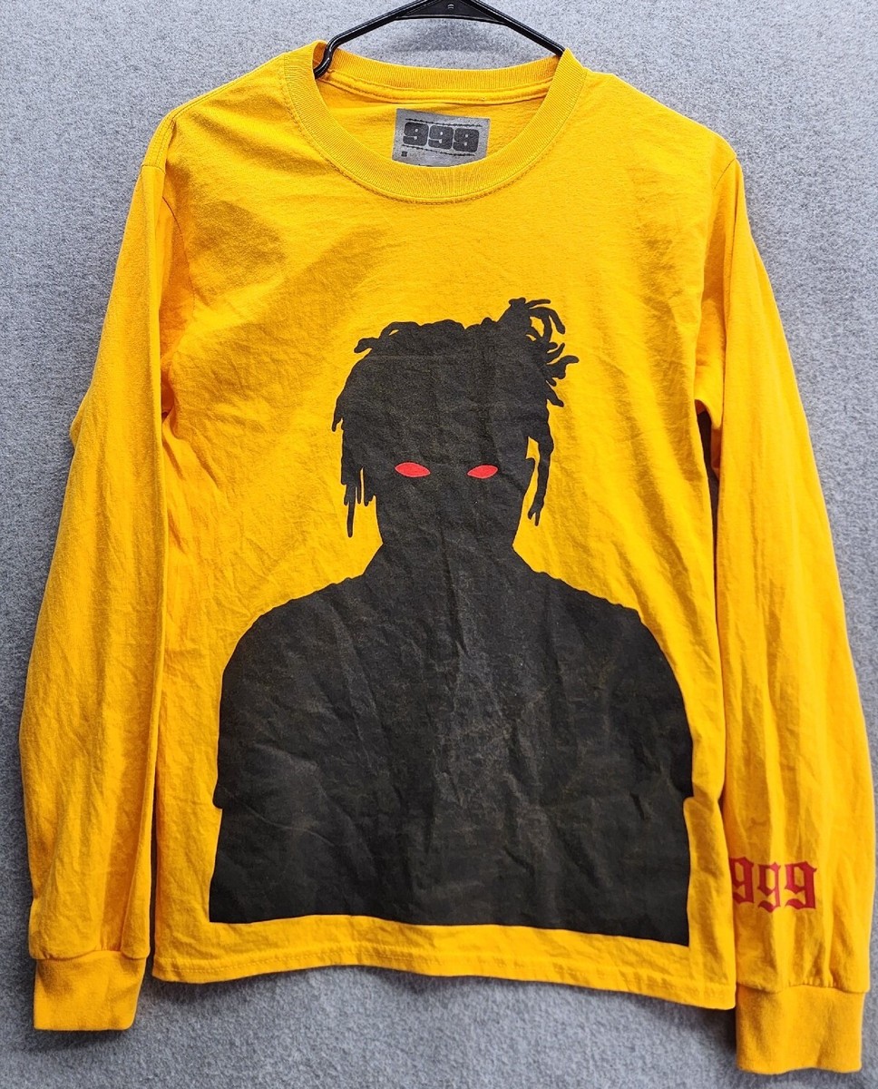 999 Shirt Mens size Small Yellow Red Eye Juice WRLD World