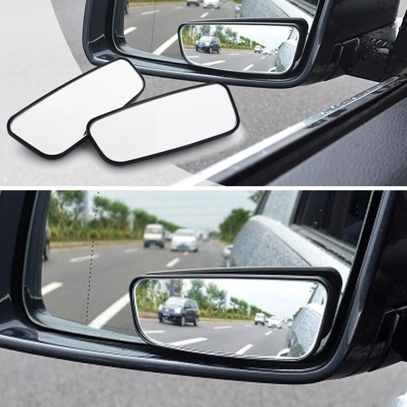 2x Espejo retrovisor auxiliar lateral universal para coche SUV punto ciego Foto 3 de 4