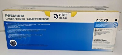 ELITE IMAGE PREMIUM LASER TONER CARTRIDGE, BLACK, 75170