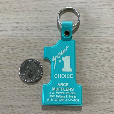 Arce Mufflers Alhambra El Monte California #1 Keychain Key Ring #38678