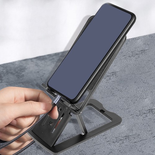 Mobile Phone Tablet Holder Desktop Supports Cellphone Stand Foldable - 第 12/12 張圖片
