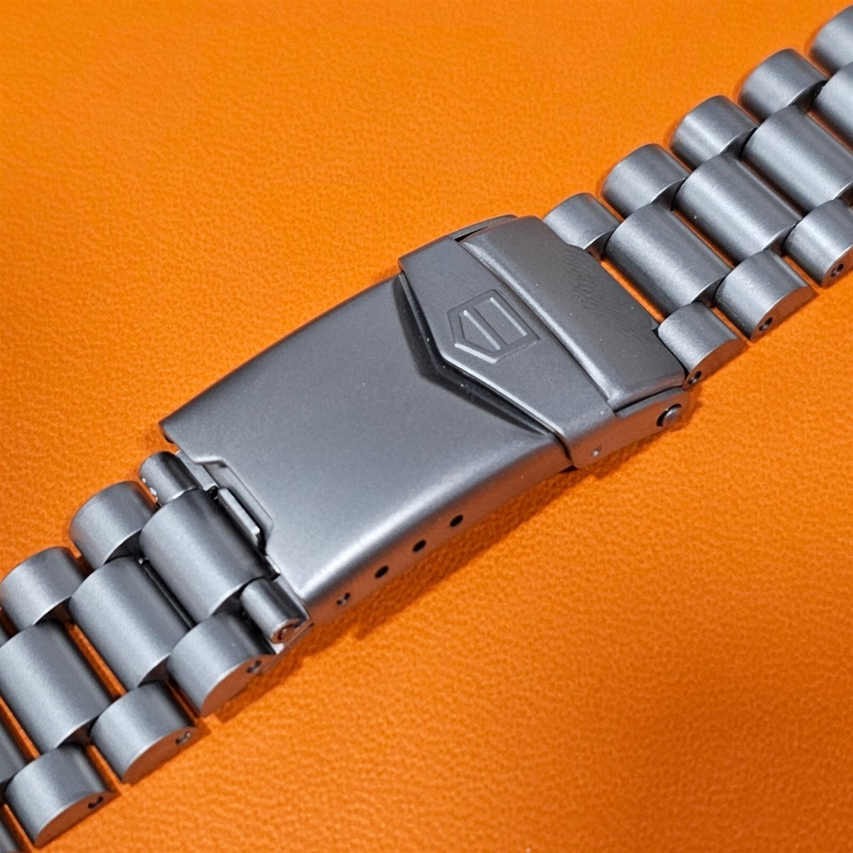 NEW 18MM STAINLESS MATTE BRACELET TAG HEUER F1 CA1211-1215 CHRONOGRAPH WATCH - Foto 3