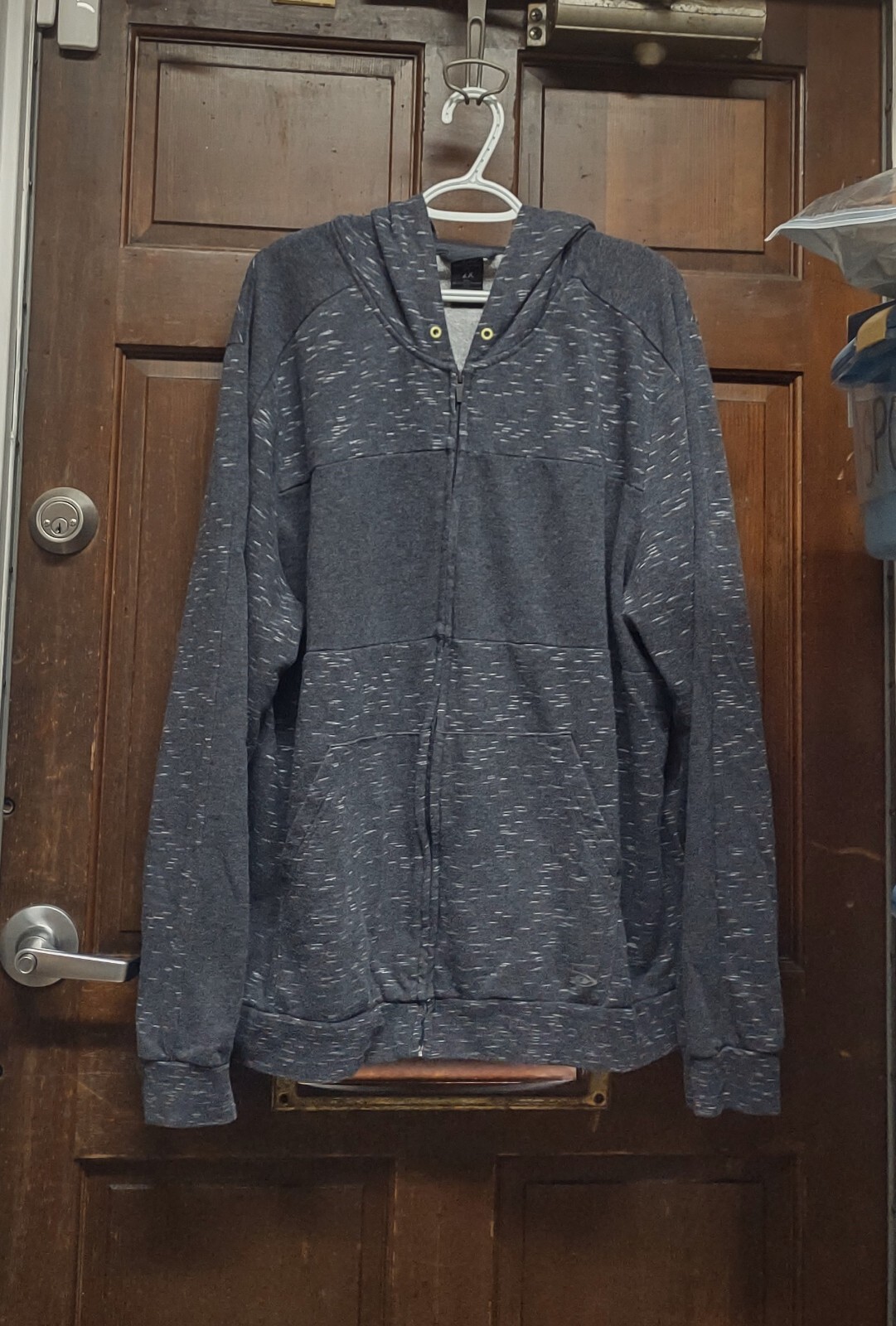 Activewear Dark Gray Full Zip Hoodie Jacket Men's Size 2xl Xxl