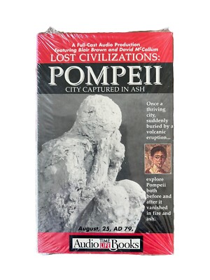 Pompeii City Captured In Ash From Time Life Books Dramatized Cassette Sealed!