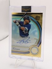 2025 Topps Five Star #FSA-JR Julio Rodríguez Base Autographs Aqua #/75