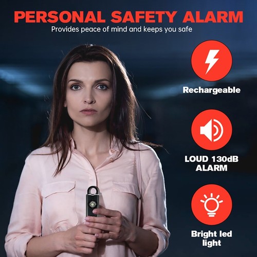 Innovative Low Battery Indicator on Portable 130dB Personal Safety Alarm - Zdjęcie 7 z 16