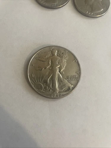 1942 50C Walking Liberty Half Dollar