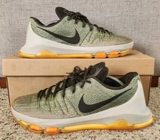 Nike KD 8 Easy Euro 749375-033 - Mens 12 Green Orange ***READ DESCRIPTION***