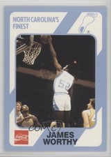 1989 Collegiate Collection/Coca-Cola North Carolina's Finest James Worthy 05v0