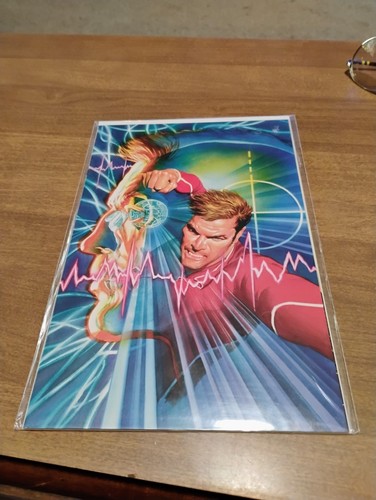 comic book Bionic Man #2 DF Exclusive Virgin Variant sealed w/COA ...