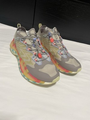 Reebok Zig Kinetica II Brain Dead Paper Lemon Glow Men s Size 9.5 Running Shoes