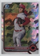 2022 Bowman Chrome Prospects Atomic Refractor Christian Roa #BCP-130 1g1q