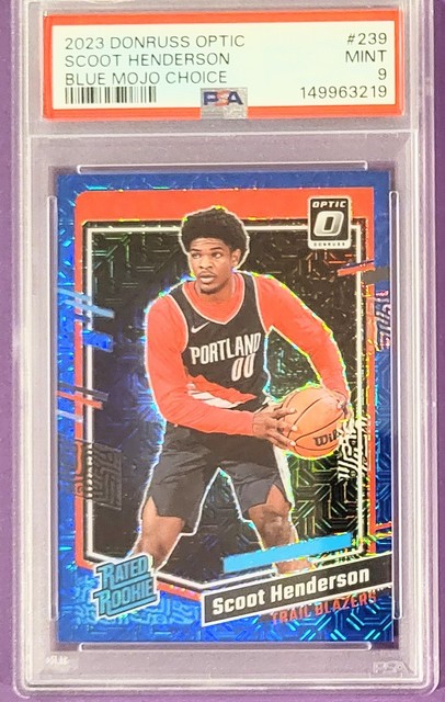 Scoot Henderson 2023 Panini Donruss Optic Rated Rookie