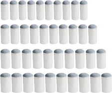 Pengxiaomei 40pcs Slip On Pool Cue Tips Replacement 9mm/10mm/12mm/13mm