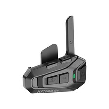 H4 Helmet Intercom, 4-Rider 1.2 Miles Motorcycle Bluetooth Headset, Audio Mul...