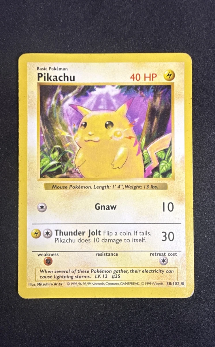 Pokémon TCG Common Base Set Collectible Individual Card Games in