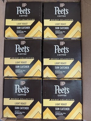 (6) Peet's Coffee Off The Grid Medium Roast Keurig K-Cups 60 Total 10/28/26
