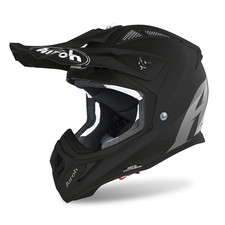 Airoh Aviator Ace Motocross Helm schwarz matt