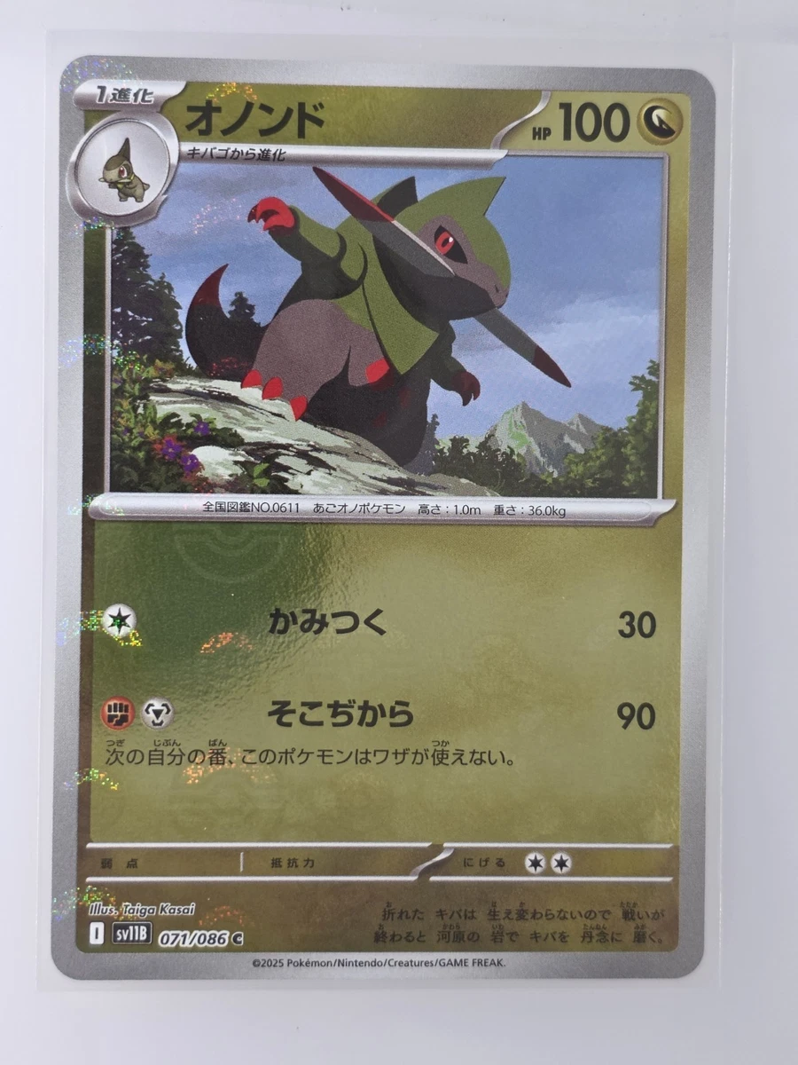 Fraxure 071/086 Sv11b: Black Bolt for sale | eBay