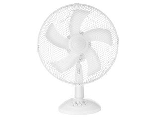 Silvercrest Tischventilator 5 Rotorblätter 40W STV 30 A2 weiß B Ware
