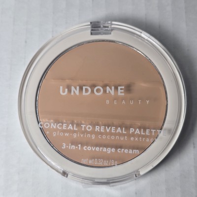 Undone Beauty Conceal to Reveal Palette 3 in 1 Coverage Cream 430 Buttercream Me