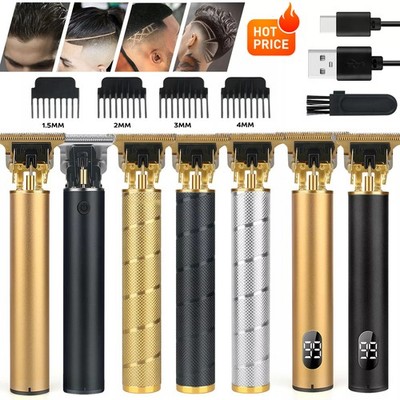Professional Hair Trimmer, Beard Styler&Men's Hair Clipper Skin-Friendly Blades