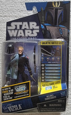 STAR WARS THE CLONE WARS COLLECTION  CW08 PRE VIZSLA ACTION FIGURE