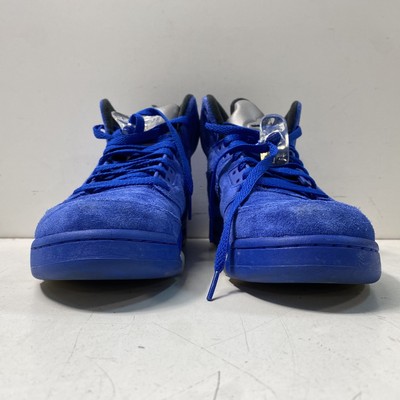 Nike Air Jordan 5 Retro Game Royal Suede Sneakers Men