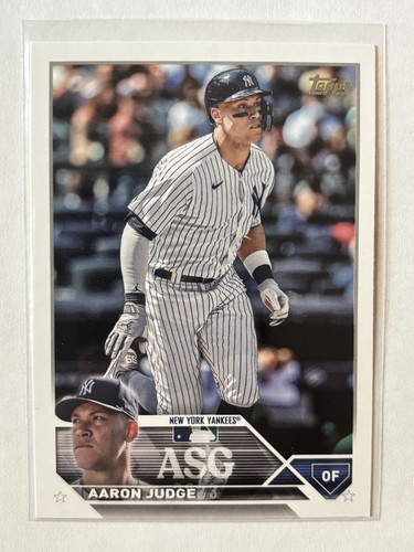 Aaron Judge #ASG-2 2023 Topps Update All Star Game card