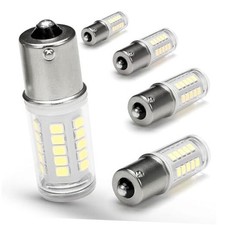 1156 1141 1003 7506 P21W BA15S LED RV Bulbs Daylight 6000K,5W 1156 ba15s White