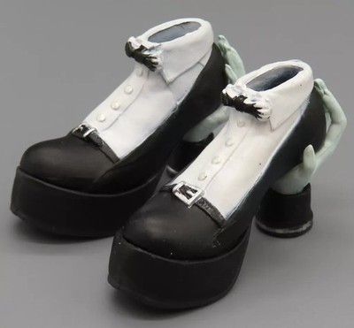 Mini Figure Heel Boots Collectible Shoes Accessories