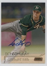 2015 Topps Stadium Club Gold Foil /25 Sonny Gray #SCA-SG Auto 0rd2