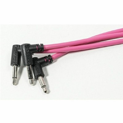 Befaco 3,3 mm TS rechtwinkliger Mini-Klinkenstecker Patchkabel (3,0 m, 3er Pack)