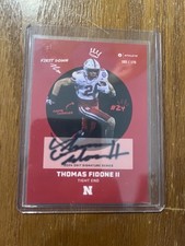 Thomas Fidone II Nebraska Huskers Football Onit Signature Card 2024 103/175