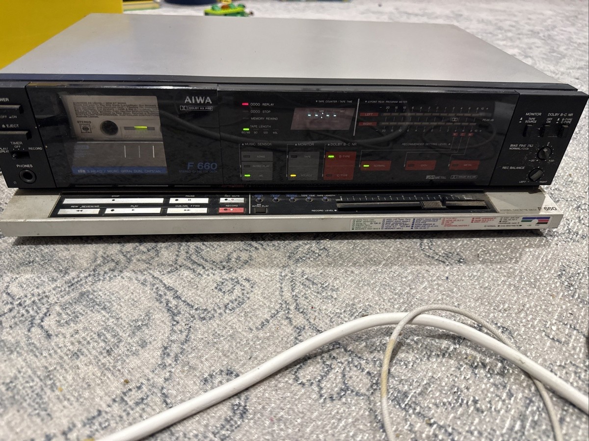 AIWA AD-F660 3-head Cassette Deck | eBay