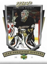 2006-07 Upper Deck MVP - Jean-Sebastien Giguere #10 Anaheim Ducks