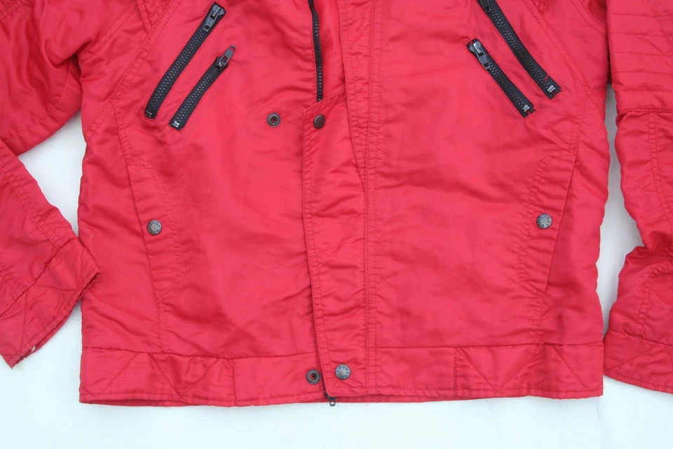 CHAQUETA DE PARACAÍDAS DE COLECCIÓN MICHAEL JACKSON AÑOS 80 ABRIGO BEAT IT THRILLER BAD Foto 3 de 4