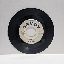 The Five Pennies Money My Heart Trembles Savoy 45-1190 1956 Doo Wop 45 RPM