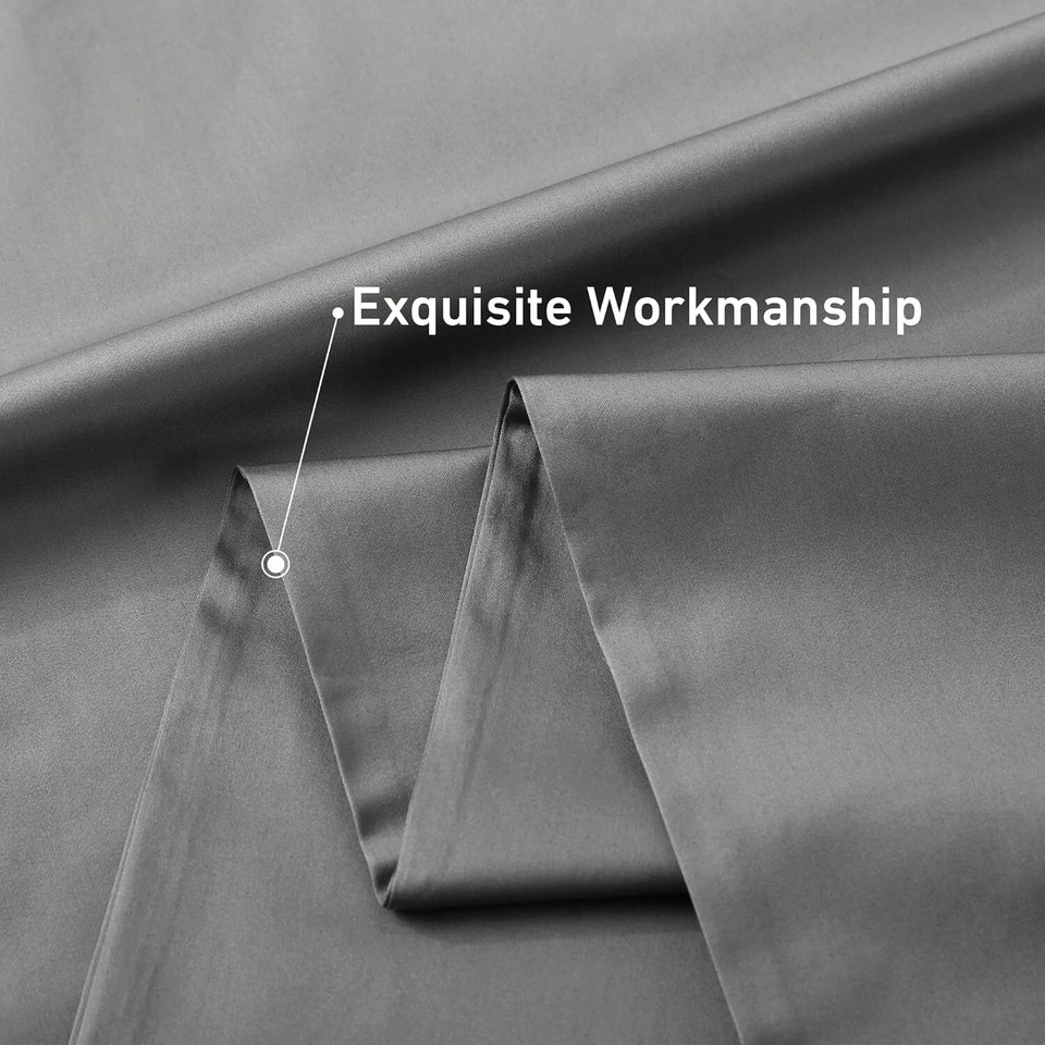 Premium 800 Thread Count Body Pillow Cover with Envelope Closure