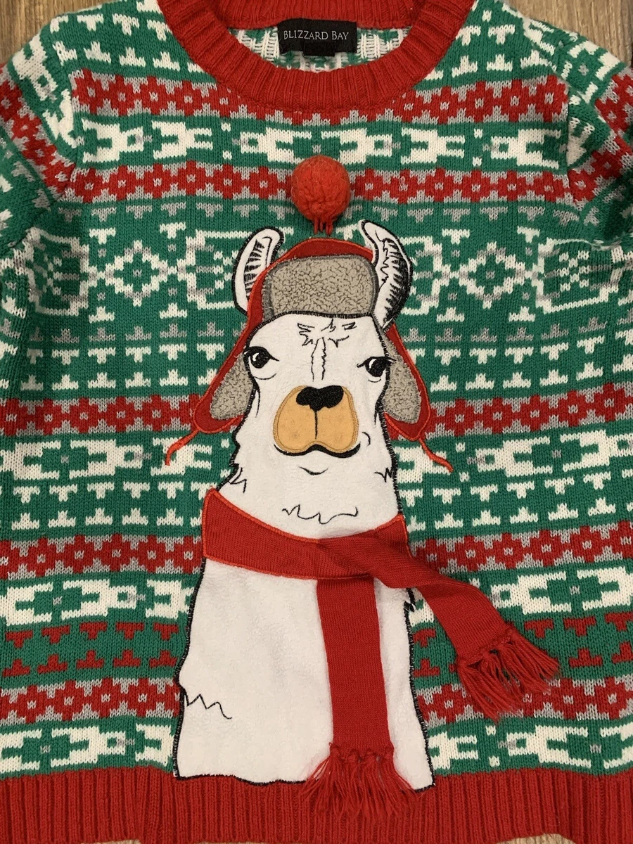 Blizzard bay llama sweater outlet