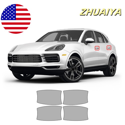 Película de protección de pintura precortada PPF para tazas de puerta para Porsche Cayenne 19-23
