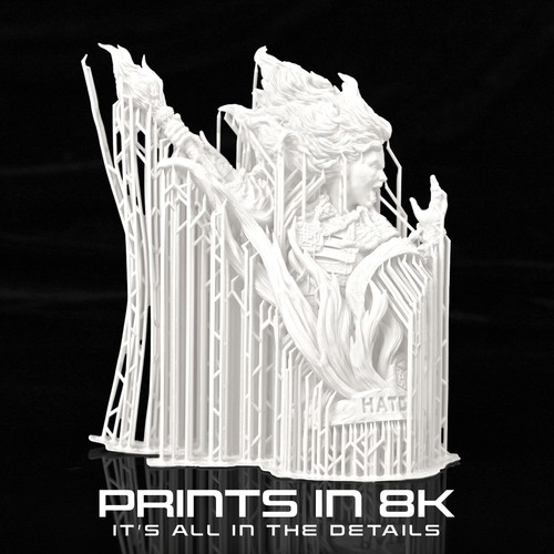 HATCHBOX 8K 3D Printer Resin PRO 1000g 405nm Fast Curing Photopolymer Resin - Picture 67 of 78