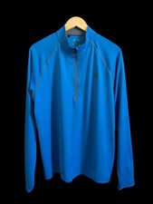 Men  s Adidas Golf Pullover Half-Zip Vest Preowned Excellent Condition Sz Medium