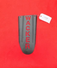 GENUINE WACKER NEUSON PLATE SILENCER PROTECTION BLACK 0088637