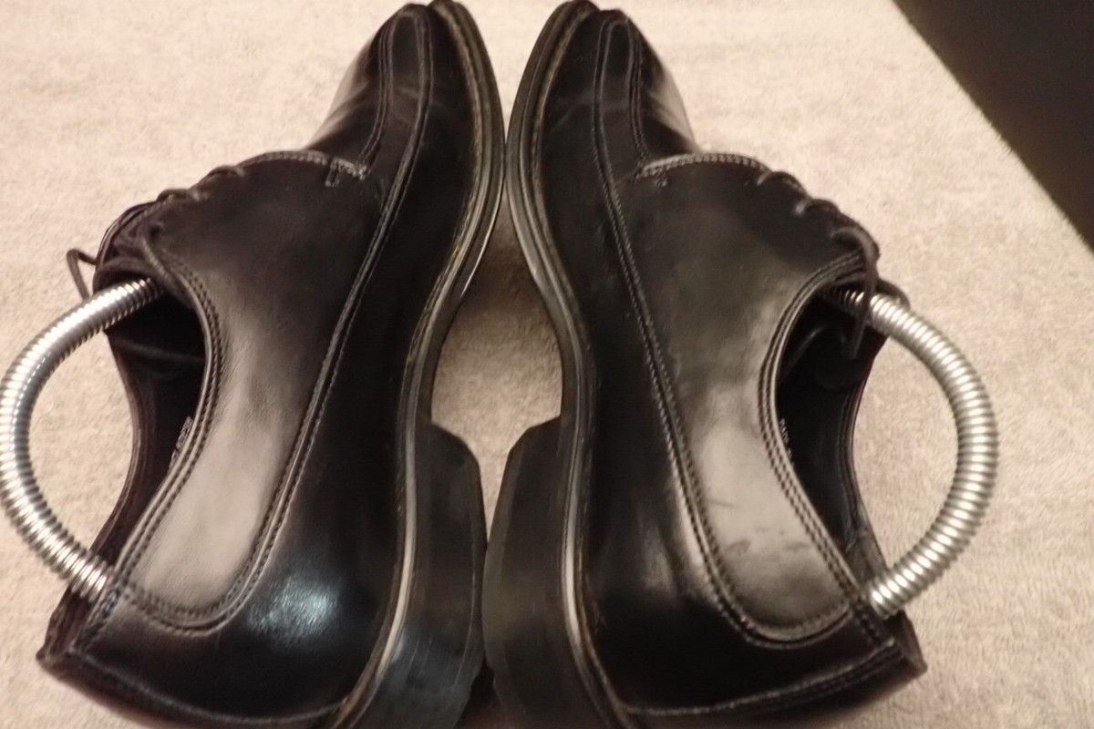 Alfani Freeway Black Leather Bike Toe Men\'s Shoes Size 11.5 alf-mens-42101-blk-12w-oxfords.png main image 4