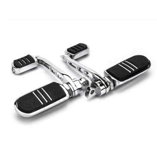 Anti-Vibe Streamline Footrest harley dyna footpeg softail FXDF FAT BOB FXDC FXDX - Afbeelding 1 van 3