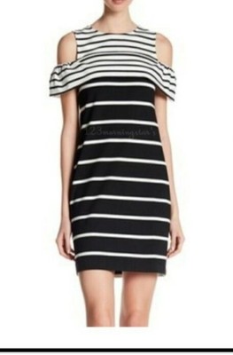 vince camuto cold shoulder dress